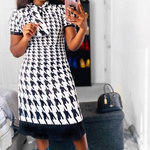 BLACK & WHITE DRESS